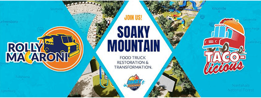 Soaky Mountain Food Truck Banner