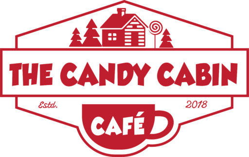 The Candy Cabin Cafe logo located inside Candy Cabin at Soaky Mountain Waterpark
