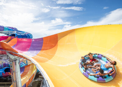 Rafter's Rage group of raft riders for website gallery at Soaky Mountain Waterpark