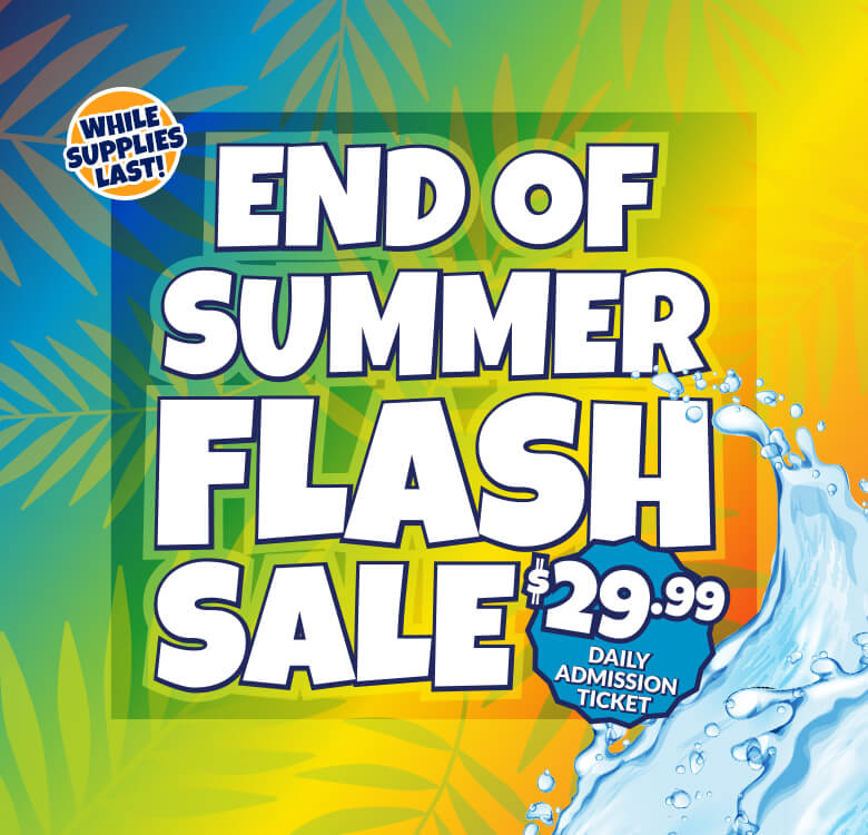 End of Summer Flash Sale