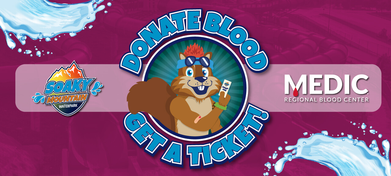 It’s Back…Give Blood and Get Free Admission into Soaky!